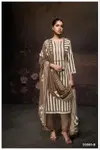 Ziana 3685 By Ganga Cotton Linen Best Designer Salwar Suits Wholesale Shop In Surat
